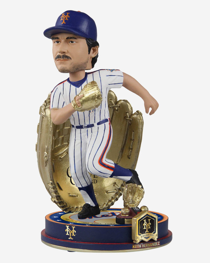 Keith Hernandez New York Mets 11X Gold Glove Award Bobblehead FOCO - FOCO.com