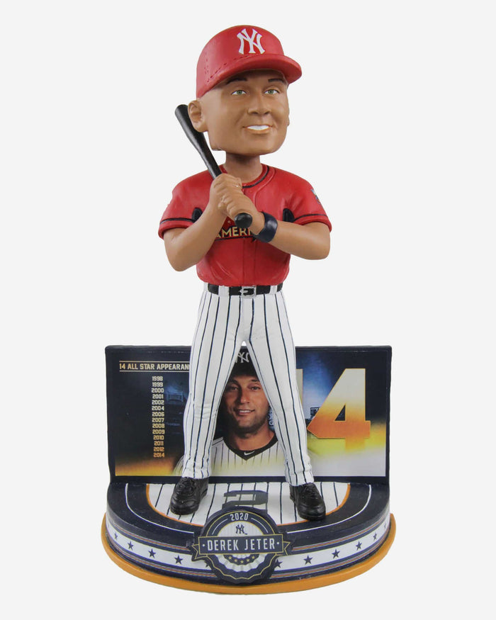 Derek Jeter New York Yankees 14 Time All-Star Bobblehead FOCO - FOCO.com
