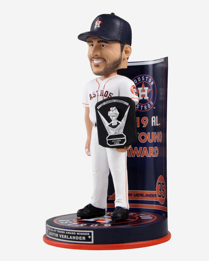 Justin Verlander Houston Astros 2019 American League Cy Young Award Bobblehead FOCO - FOCO.com