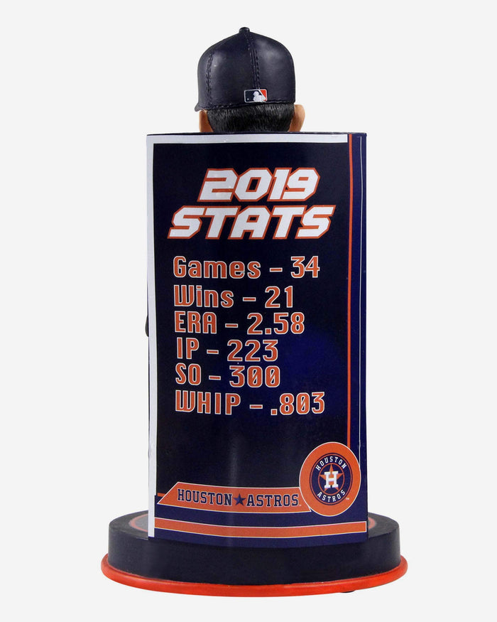 Justin Verlander Houston Astros 2019 American League Cy Young Award Bobblehead FOCO - FOCO.com