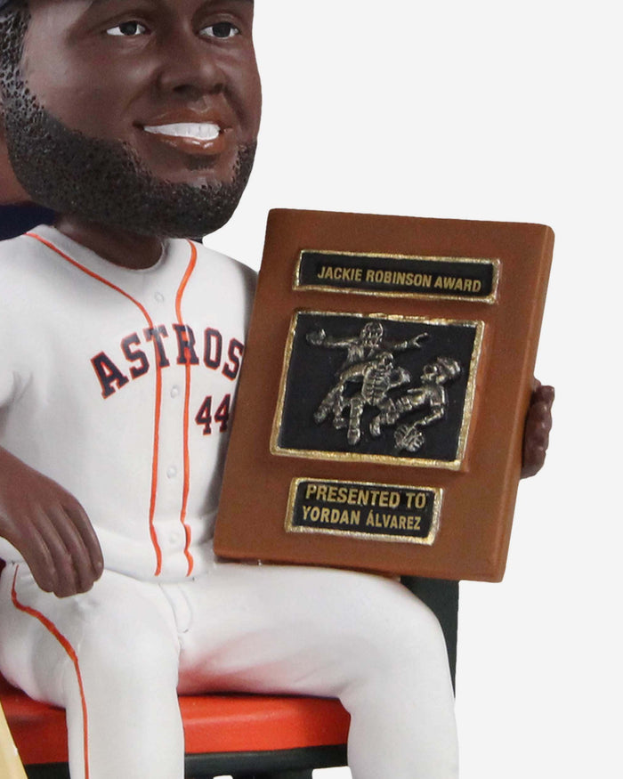 Yordan Alvarez Houston Astros 2019 American League Rookie Of The Year Award Bobblehead FOCO - FOCO.com