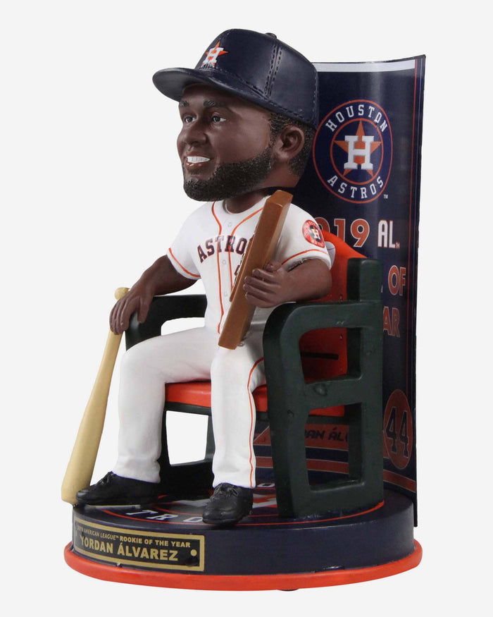 Yordan Alvarez Houston Astros 2019 American League Rookie Of The Year Award Bobblehead FOCO - FOCO.com