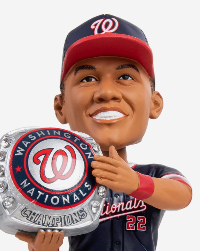 Juan Soto Washington Nationals Banner Ceremony Bobblehead FOCO - FOCO.com