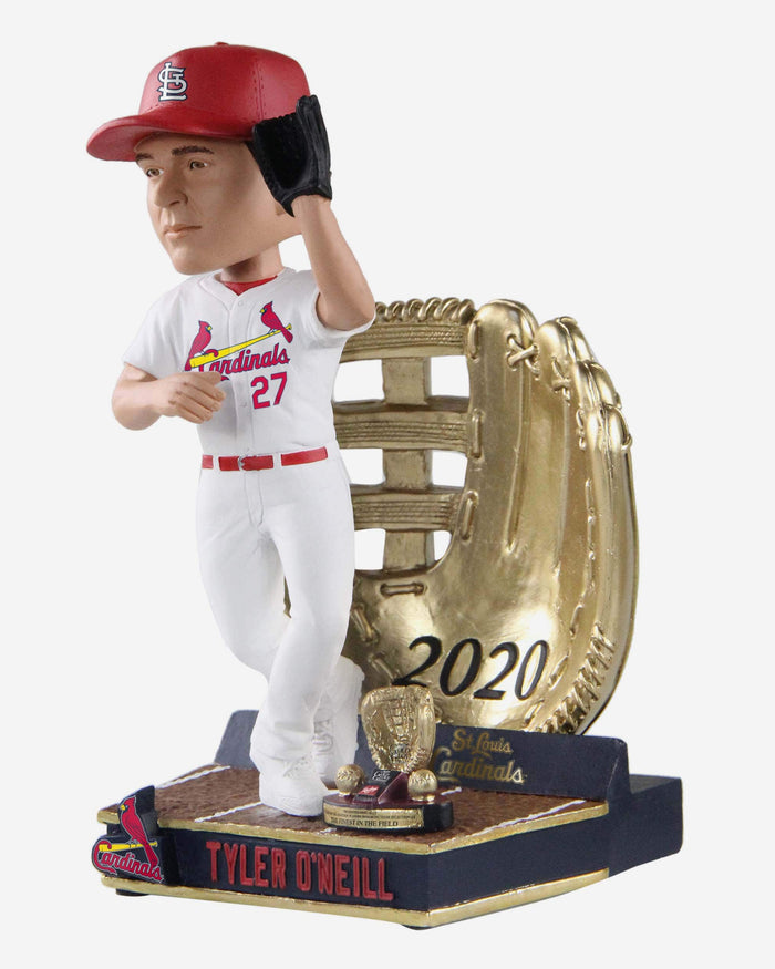 Tyler O'Neill St Louis Cardinals 2020 Gold Glove Bobblehead FOCO - FOCO.com