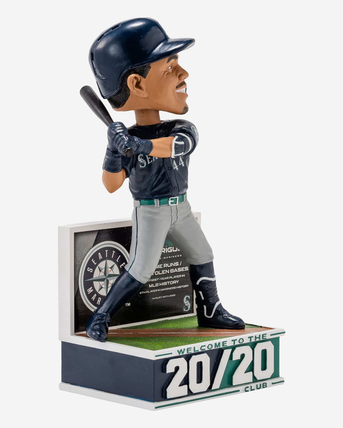 Julio Rodriguez Seattle Mariners Rookie Season 20 Home Runs & 20 Stole FOCO
