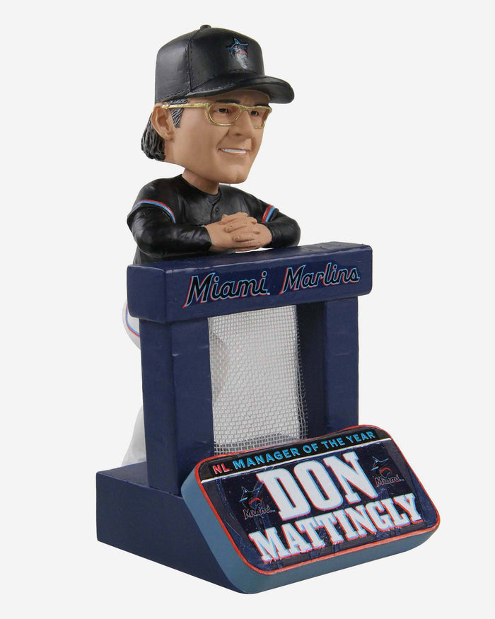 Don Mattingly Miami Marlins 2020 NL Manager Of The Year Bobblehead FOCO - FOCO.com