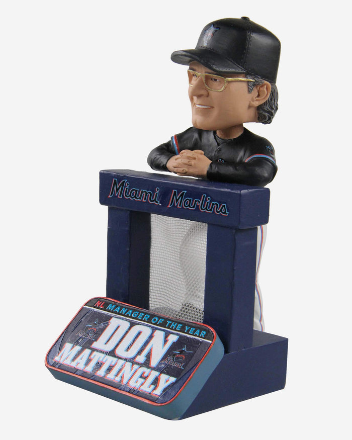 Don Mattingly Miami Marlins 2020 NL Manager Of The Year Bobblehead FOCO - FOCO.com