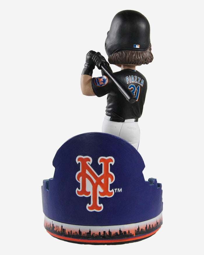 Mike Piazza New York Mets Black Jersey Bobblehead FOCO - FOCO.com