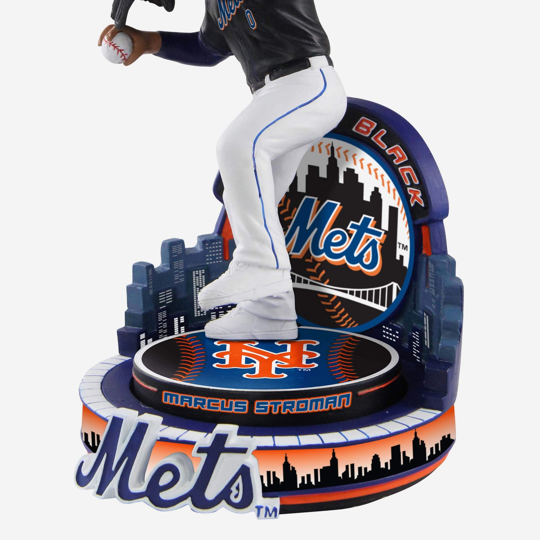 Marcus Stroman New York Mets Black Jersey Bobblehead FOCO