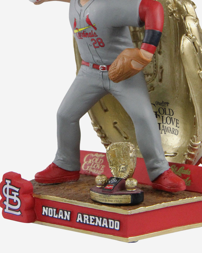 Nolan Arenado St Louis Cardinals 2021 Gold Glove Bobblehead FOCO - FOCO.com