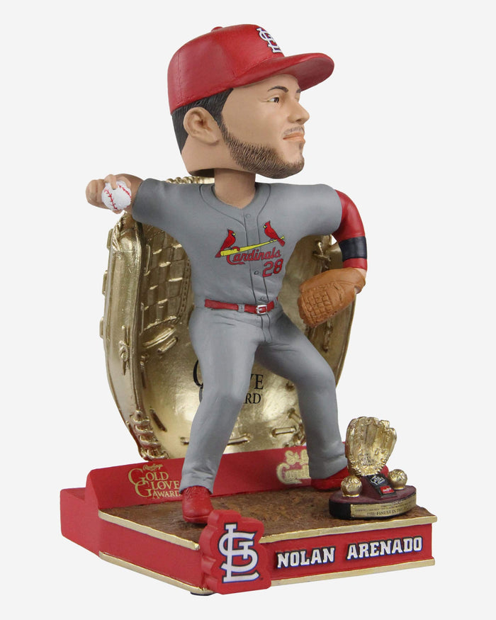 Nolan Arenado St Louis Cardinals 2021 Gold Glove Bobblehead FOCO - FOCO.com