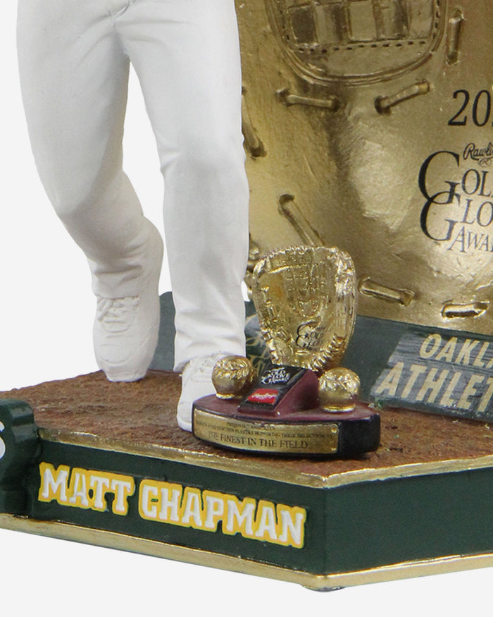 Matt Chapman Oakland Athletics 2021 Gold Glove Bobblehead FOCO - FOCO.com