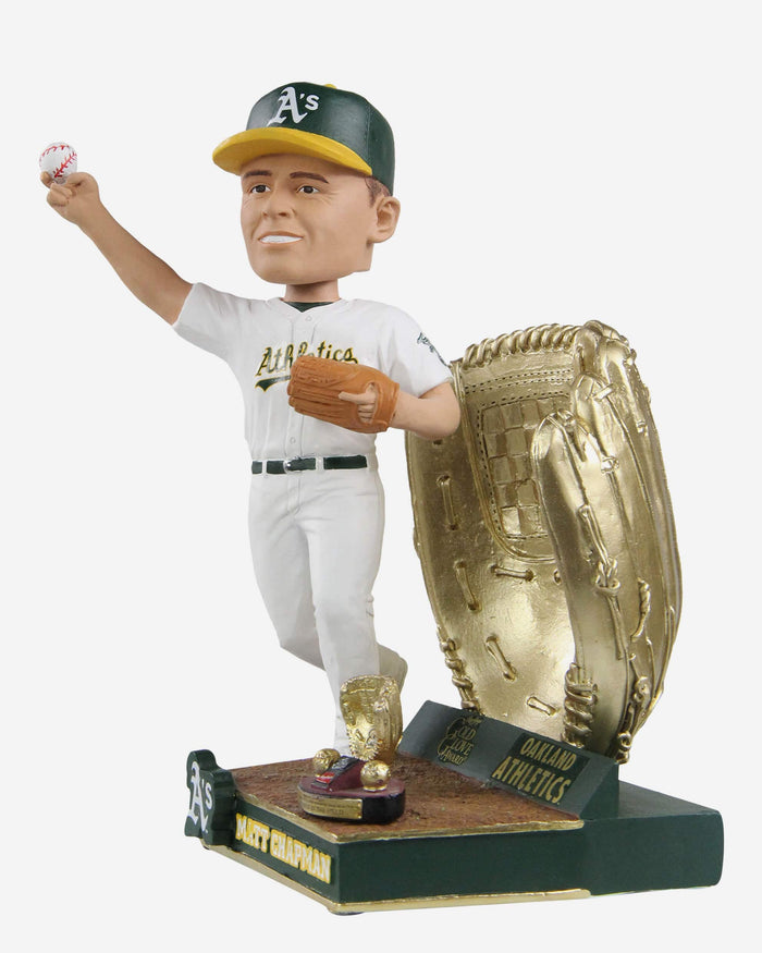 Matt Chapman Oakland Athletics 2021 Gold Glove Bobblehead FOCO - FOCO.com