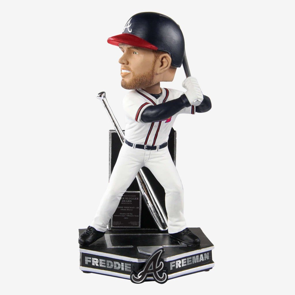 Freddie Freeman Atlanta Braves 2021 Silver Slugger Bobblehead FOCO - FOCO.com