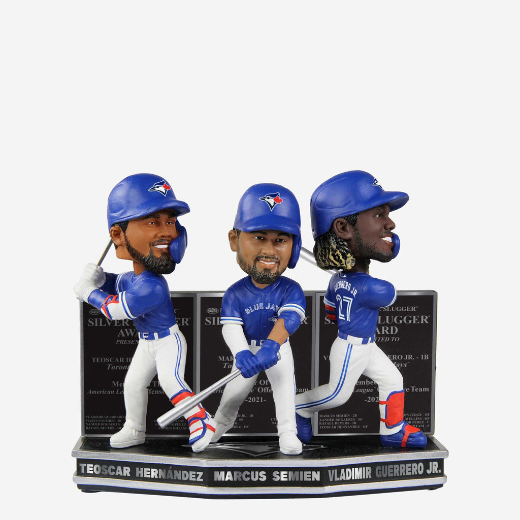 Toronto Blue Jays 2021 Silver Slugger Mini Bobblehead Scene FOCO - FOCO.com