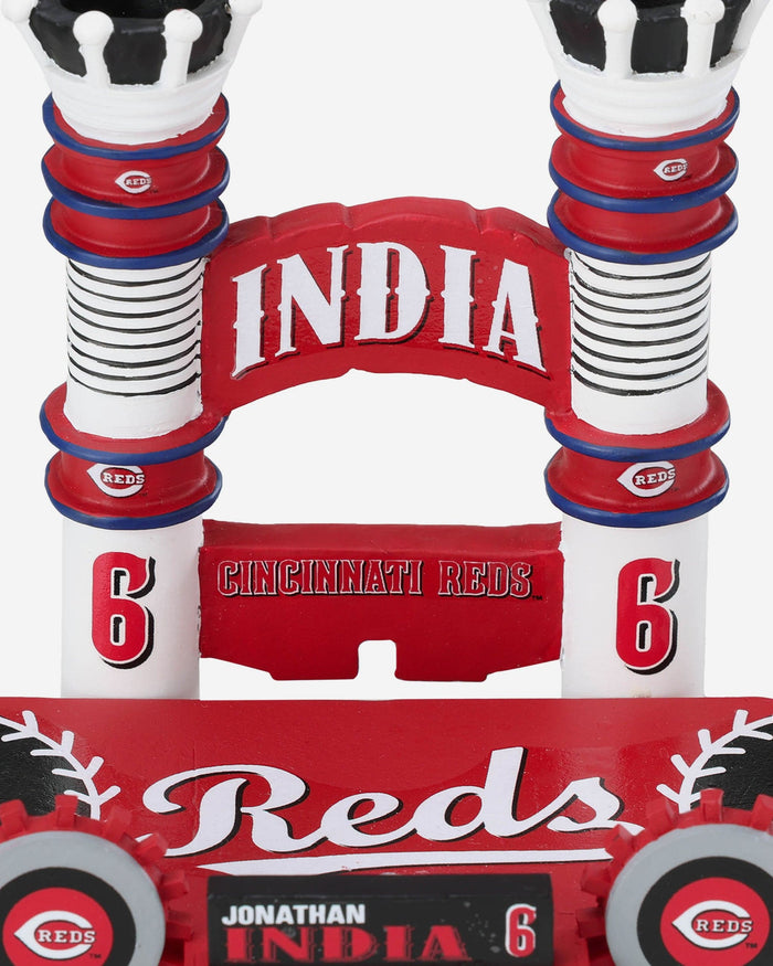 Cincinnati Reds Stack Jonathan India Cincinnati Reds Smoke Stack Ambassador Bobblehead FOCO