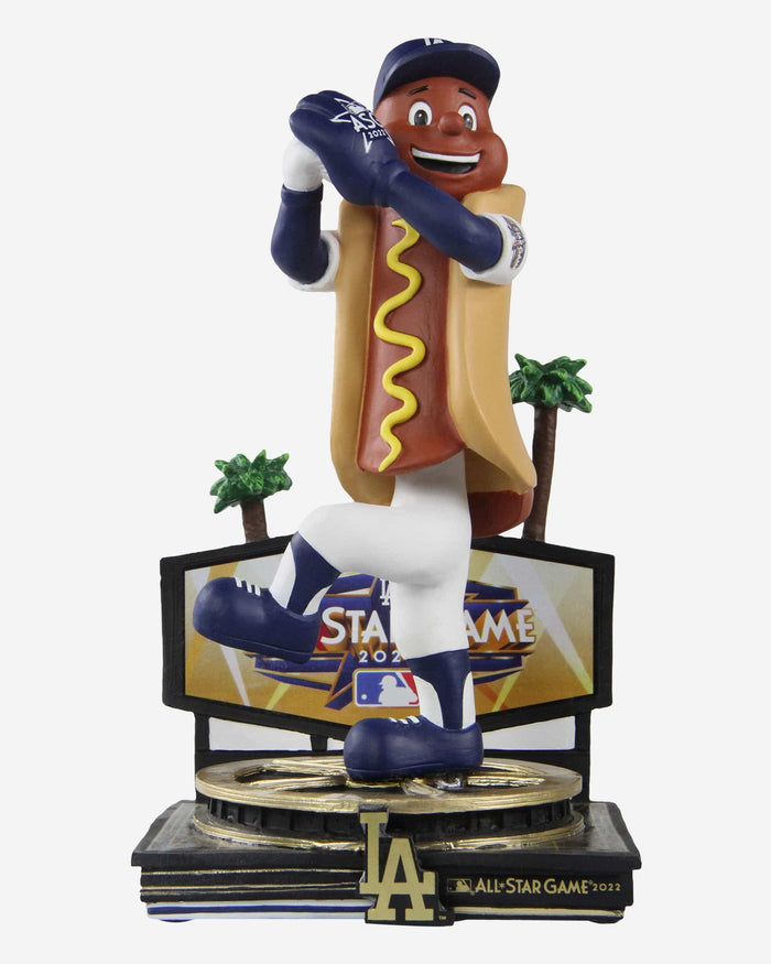Dodger Dog Los Angeles Dodgers 2022 MLB All-Star Commemorative Mascot Bobblehead FOCO - FOCO.com