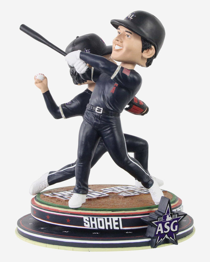 Shohei Ohtani Los Angeles Angels 2021 First Two-Way MLB All-Star Dual Spinning Bobblehead FOCO - FOCO.com