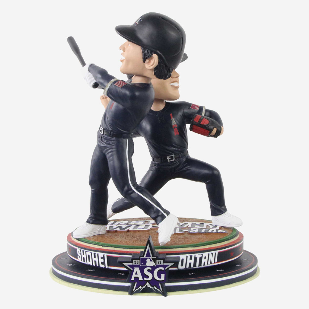Shohei Ohtani Los Angeles Angels 2021 First Two-Way MLB All-Star Dual Spinning Bobblehead FOCO - FOCO.com