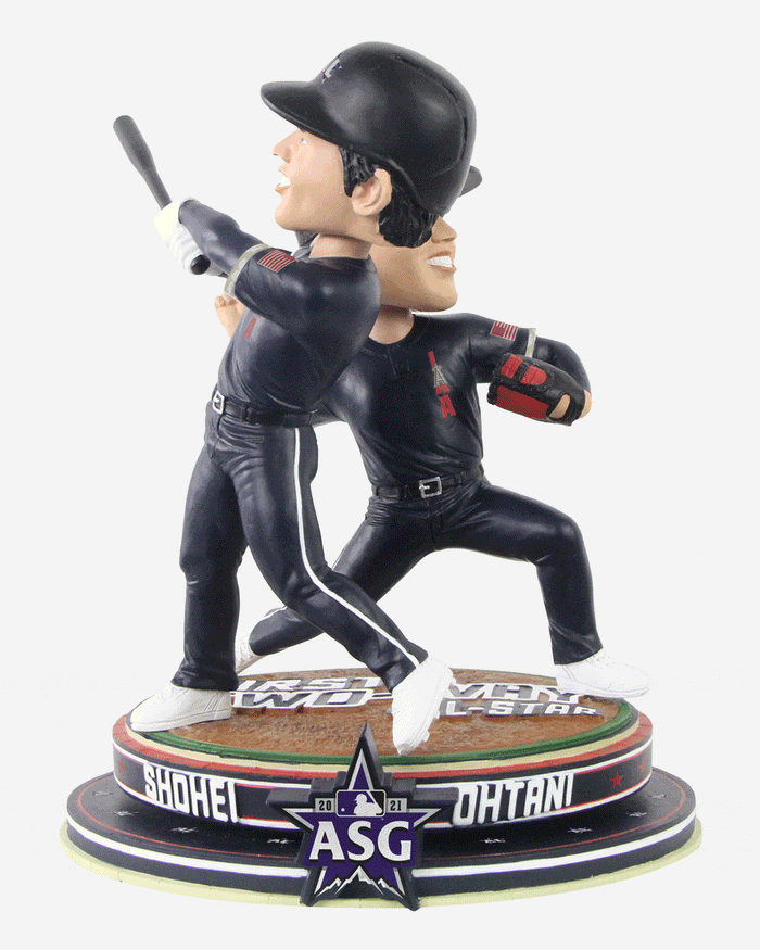 Shohei Ohtani Los Angeles Angels 2021 First Two-Way MLB All-Star Dual Spinning Bobblehead