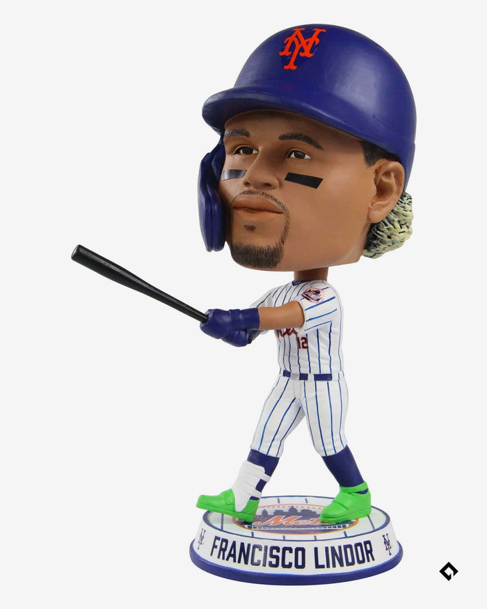 Francisco Lindor New York Mets Bighead Bobblehead FOCO - FOCO.com