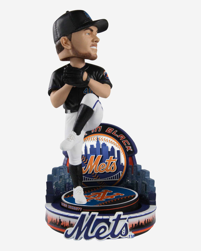 Chris Bassitt New York Mets Black Jersey Bobblehead FOCO - FOCO.com