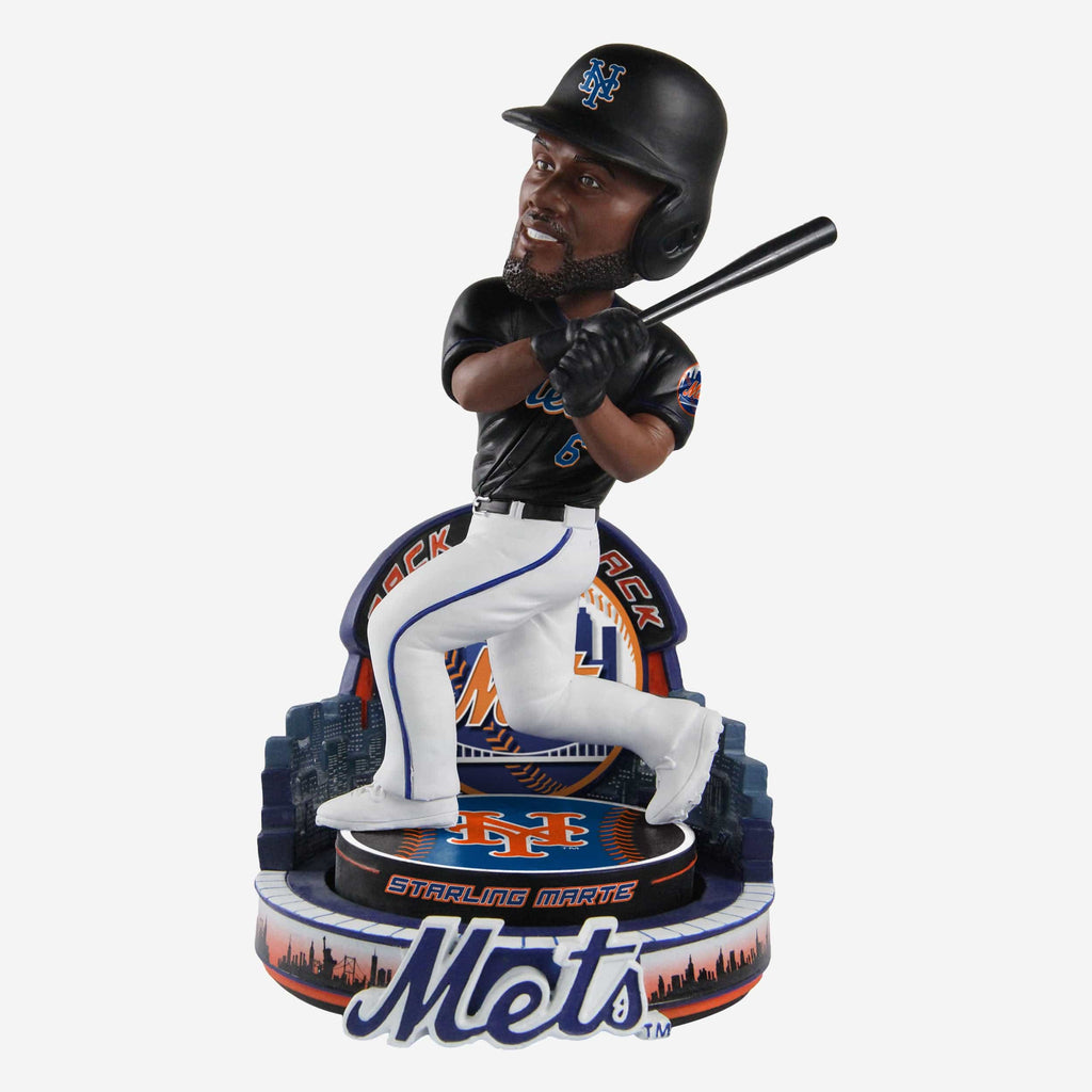 Starling Marte New York Mets Black Jersey Bobblehead FOCO - FOCO.com