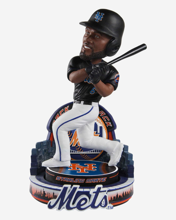 Starling Marte New York Mets Black Jersey Bobblehead FOCO - FOCO.com