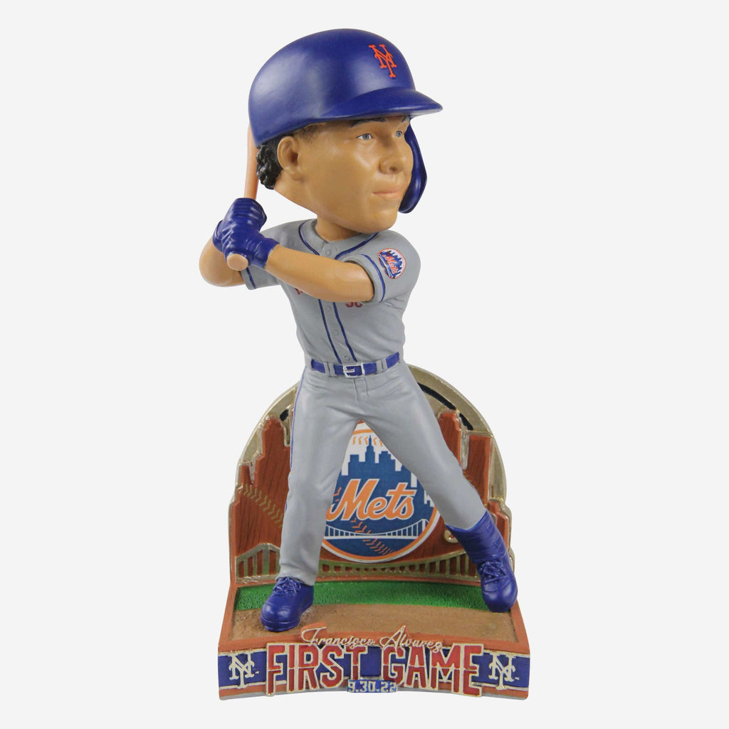 Francisco Alvarez New York Mets First Game Bobblehead FOCO - FOCO.com