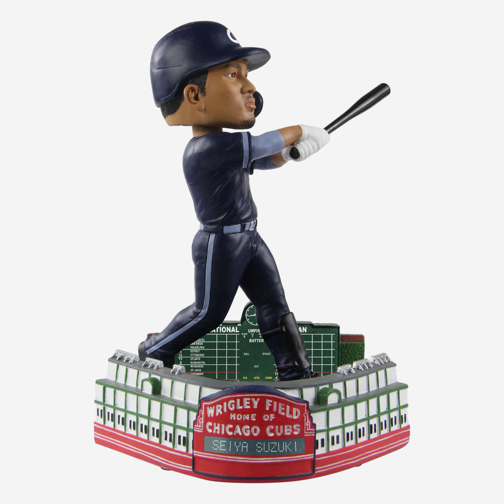 Seiya Suzuki Chicago Cubs 2022 City Connect Bobblehead FOCO - FOCO.com