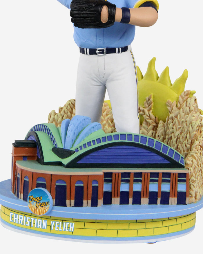 Christian Yelich Milwaukee Brewers 2022 City Connect Bobblehead FOCO - FOCO.com