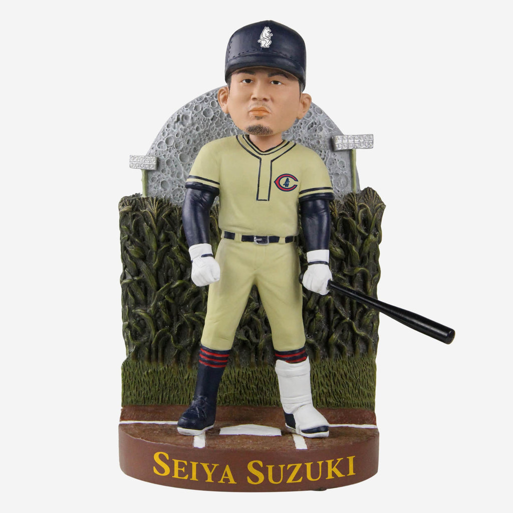 Seiya Suzuki Chicago Cubs 2022 Dyersville Cornfield Bobblehead FOCO - FOCO.com