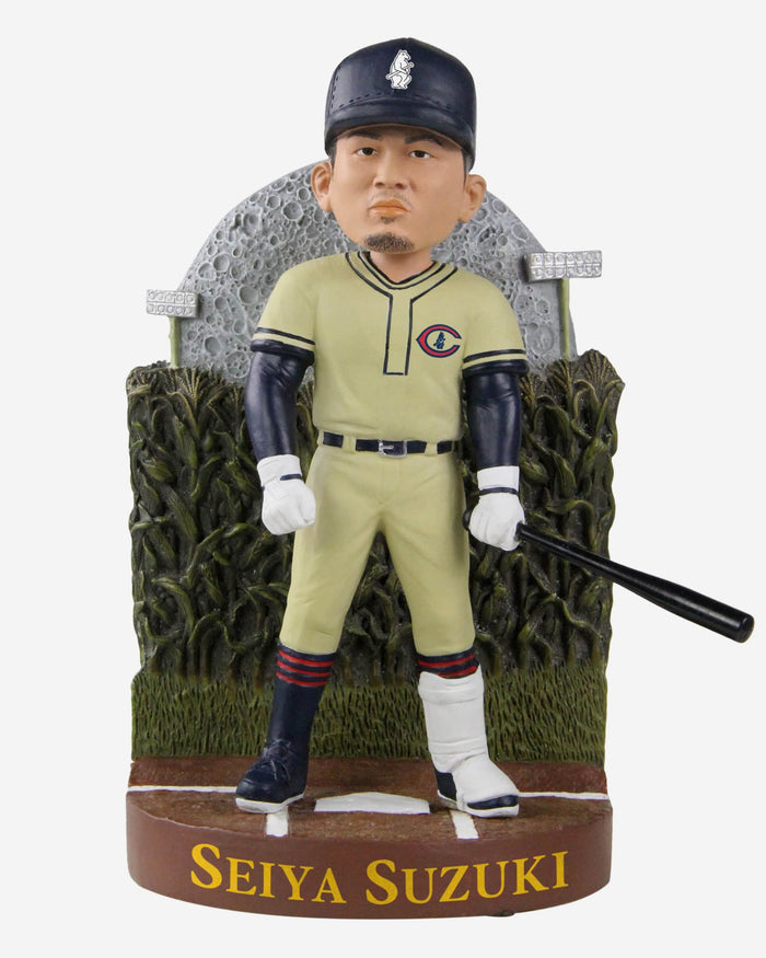 Seiya Suzuki Chicago Cubs 2022 Dyersville Cornfield Bobblehead FOCO - FOCO.com