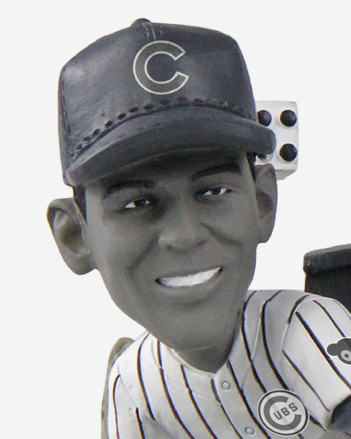 Ernie Banks & Clark Mascot Chicago Cubs 2022 Dyersville Then And Now Bobblehead FOCO - FOCO.com