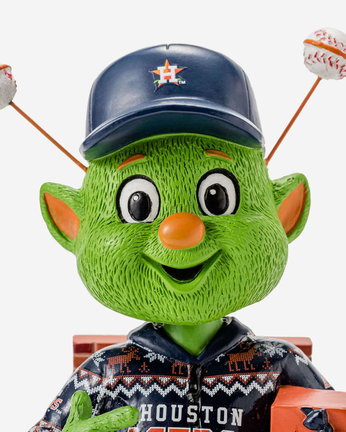 Orbit Houston Astros Holiday Mascot Bobblehead FOCO - FOCO.com