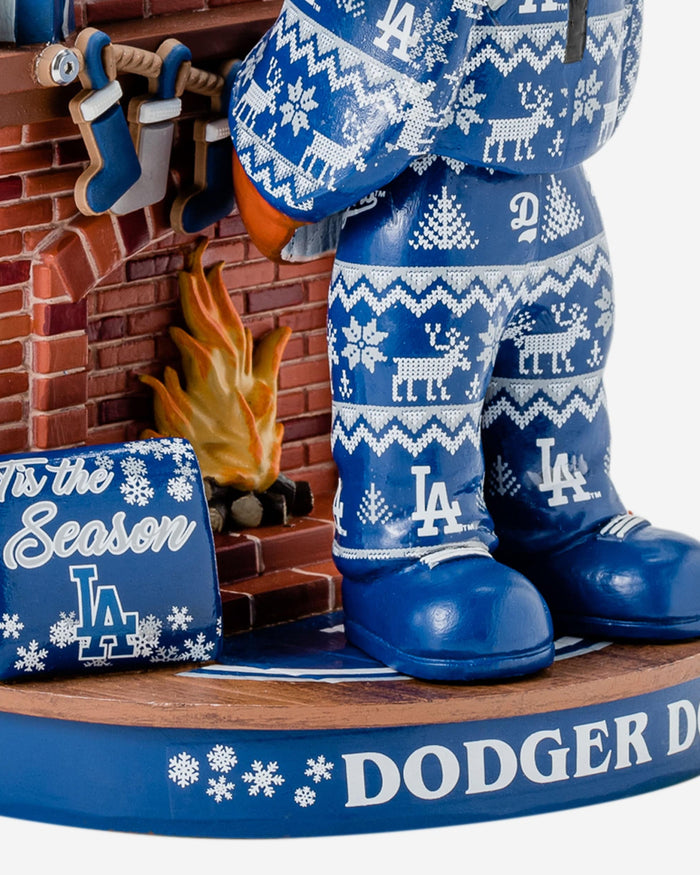 Dodger Dog Los Angeles Dodgers Holiday Mascot Bobblehead FOCO - FOCO.com
