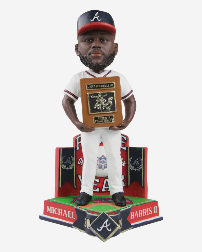 Michael Harris II Atlanta Braves 2022 NL Rookie Of The Year Bobblehead FOCO - FOCO.com