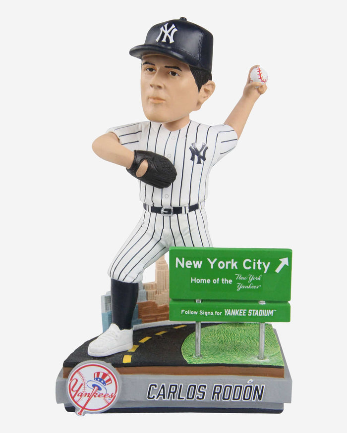Carlos Rodon New York Yankees Next Stop Bobblehead FOCO - FOCO.com