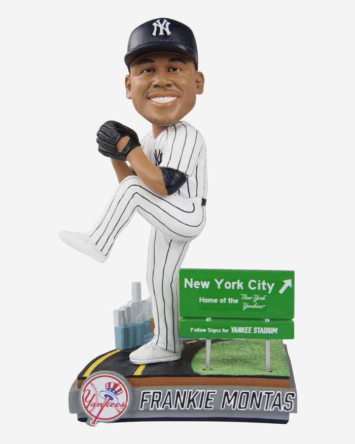 Frankie Montas New York Yankees Next Stop Bobblehead FOCO - FOCO.com