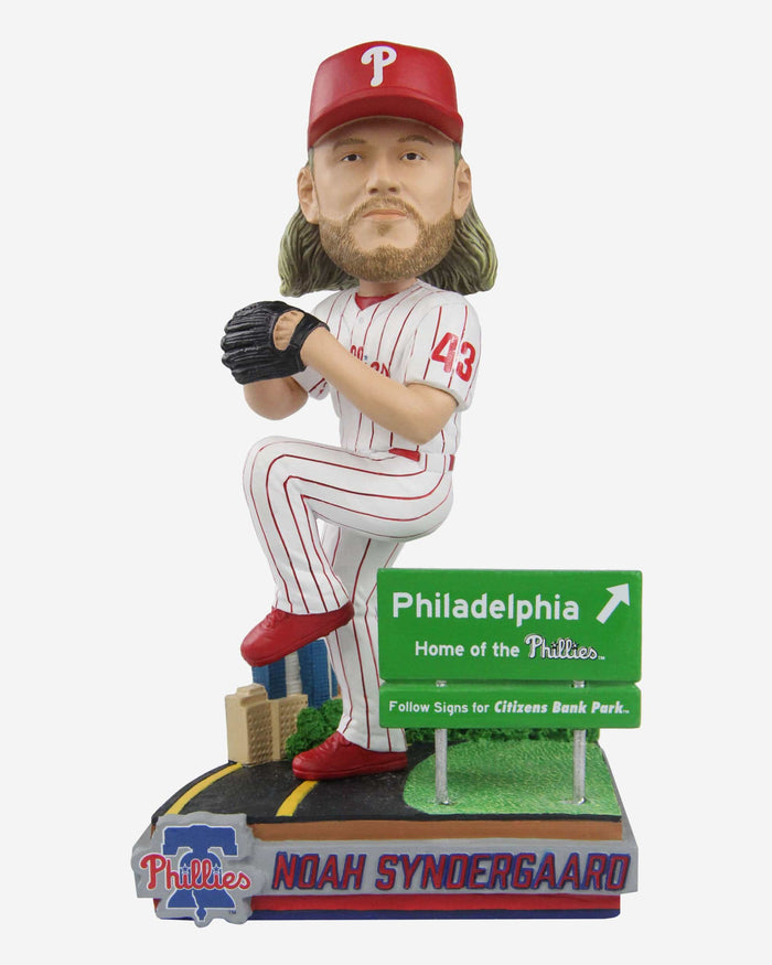 Noah Syndergaard Philadelphia Phillies Next Stop Bobblehead FOCO - FOCO.com