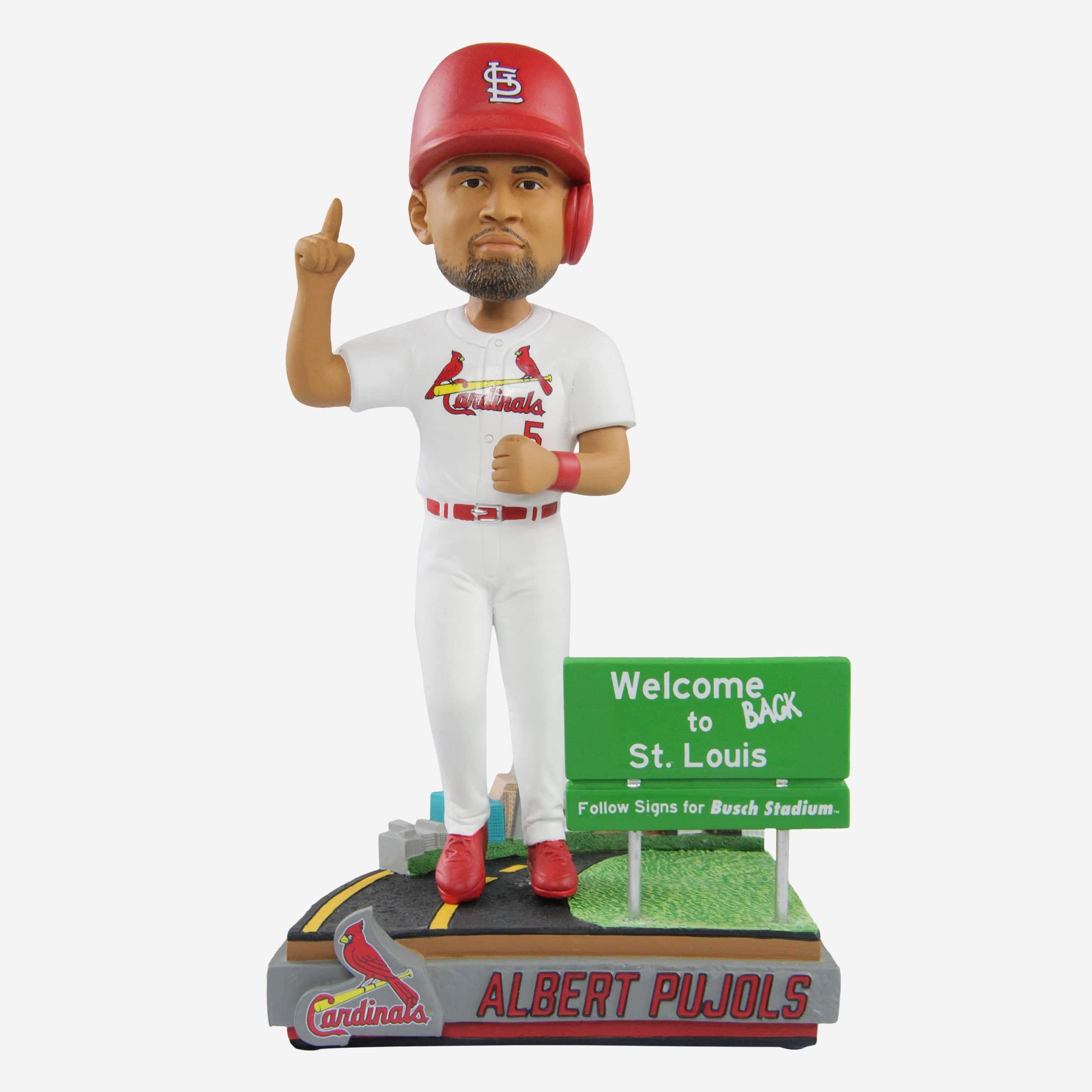CARDINALS ANNOUNCE ADDITION OF ALBERT PUJOLS BOBBLEHEAD TO PROMO SCHEDULE  ON SEPTEMBER 18