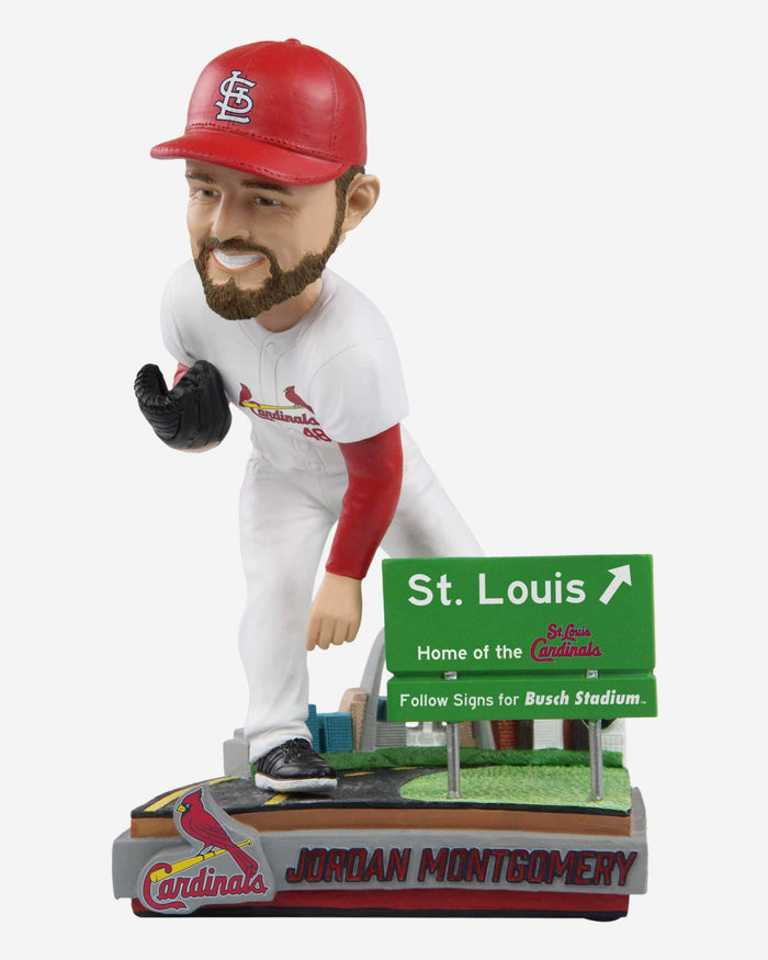 Jordan Montgomery St Louis Cardinals Next Stop Bobblehead FOCO - FOCO.com