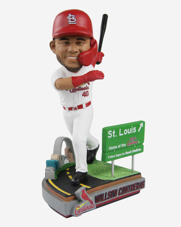 Willson Contreras St Louis Cardinals Next Stop Bobblehead FOCO - FOCO.com
