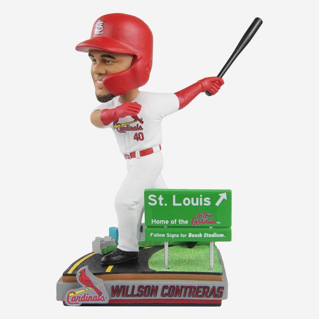 Willson Contreras St Louis Cardinals Next Stop Bobblehead FOCO - FOCO.com