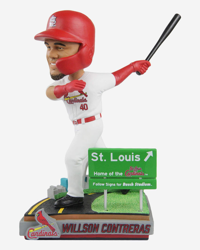 Willson Contreras St Louis Cardinals Next Stop Bobblehead FOCO - FOCO.com