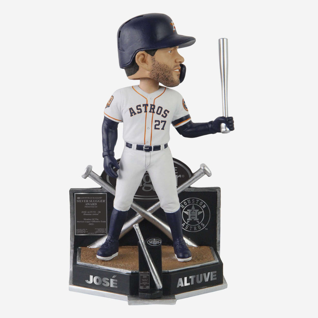 Jose Altuve Houston Astros 2022 Silver Slugger Bobblehead FOCO - FOCO.com