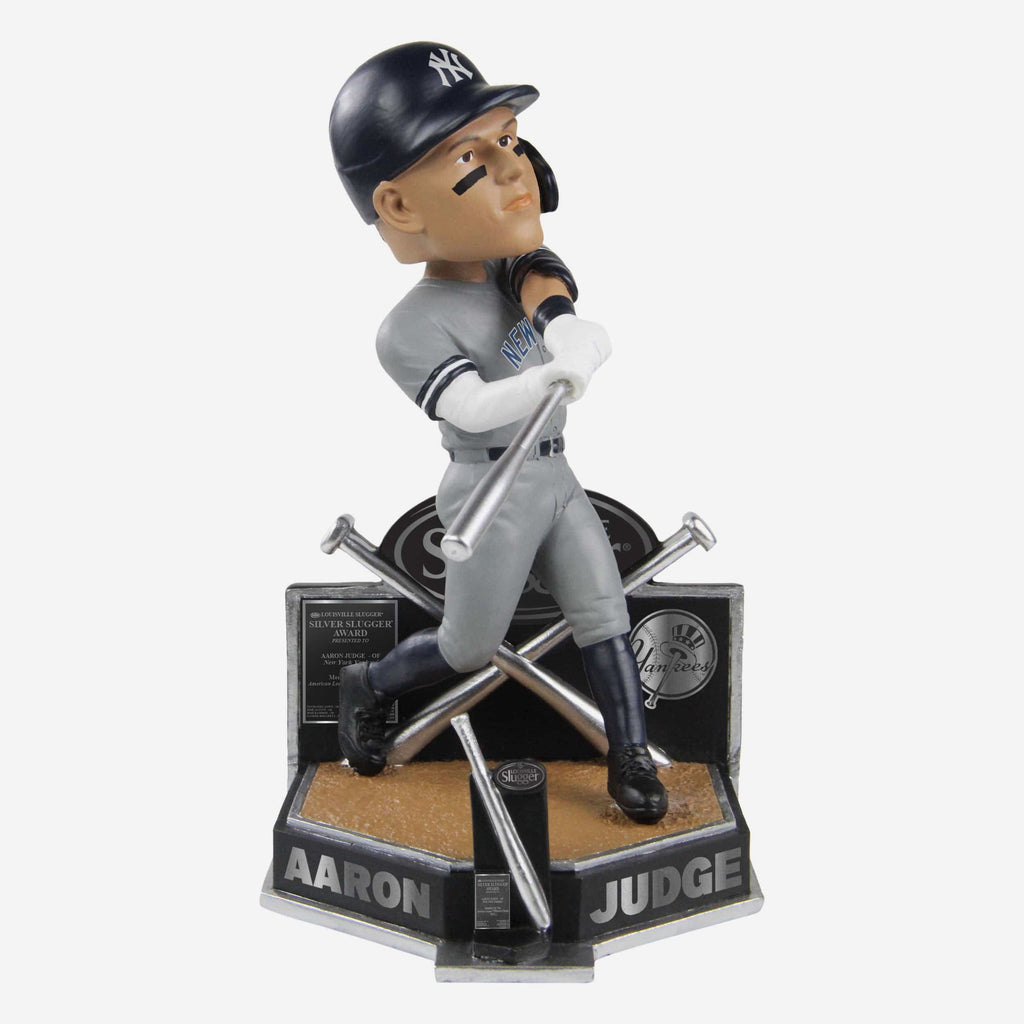 Aaron Judge New York Yankees 2022 Silver Slugger Bobblehead FOCO - FOCO.com