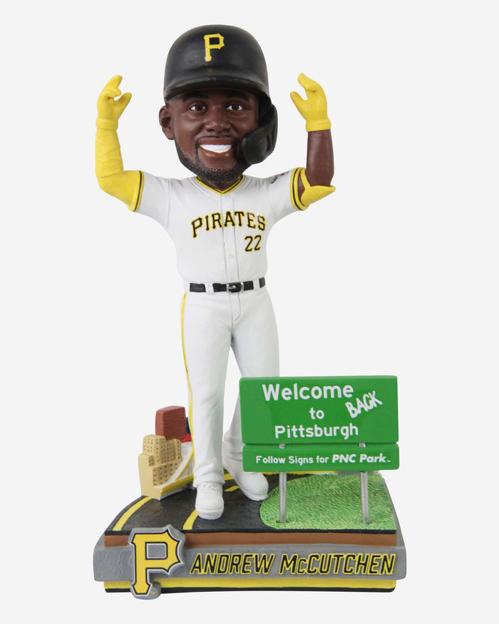 Andrew McCutchen Pittsburgh Pirates Welcome Back Bobblehead FOCO - FOCO.com