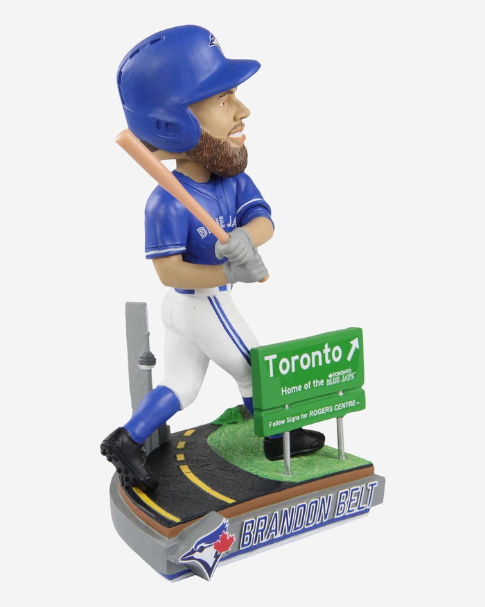Brandon Belt Toronto Blue Jays Next Stop Bobblehead FOCO - FOCO.com