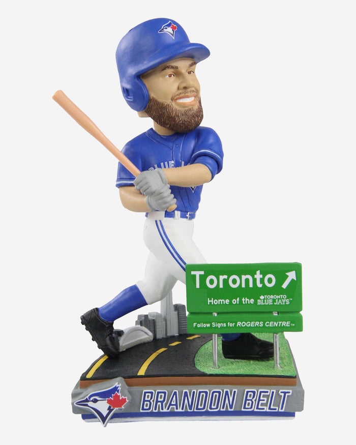 Brandon Belt Toronto Blue Jays Next Stop Bobblehead FOCO - FOCO.com